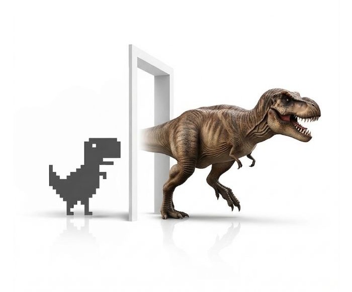 Dinosaurio Transformación Digital